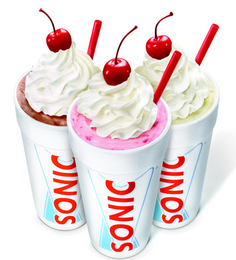 Sonic Drive In: 1/2 Price Real Ice Cream Shakes After 8PM (Valid Now AND  All Summer Long!)